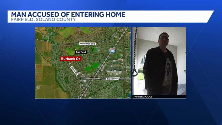 Man arrested after trying to force his way into Fairfield home, police say