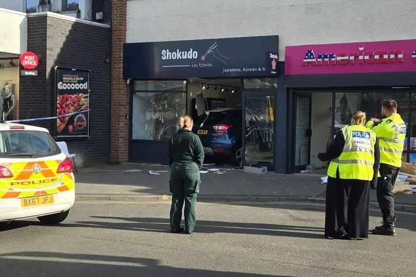 Person taken to hospital after car ploughs into Leicestershire restaurant