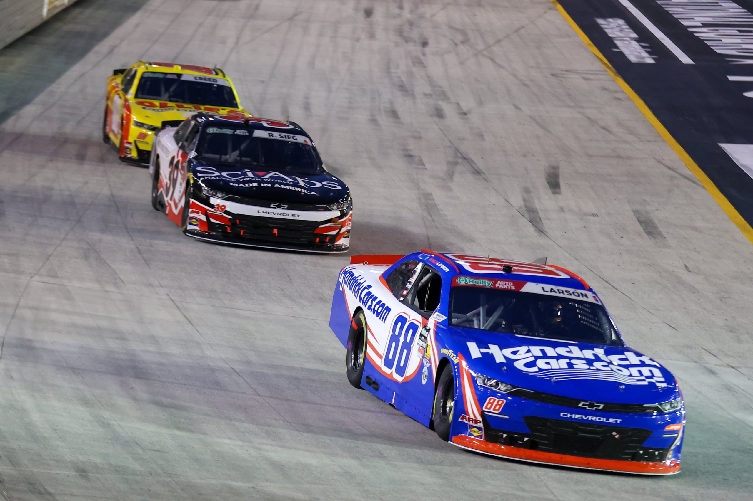 NASCAR results today: O’Reilly Auto Parts Series stage results, race ...