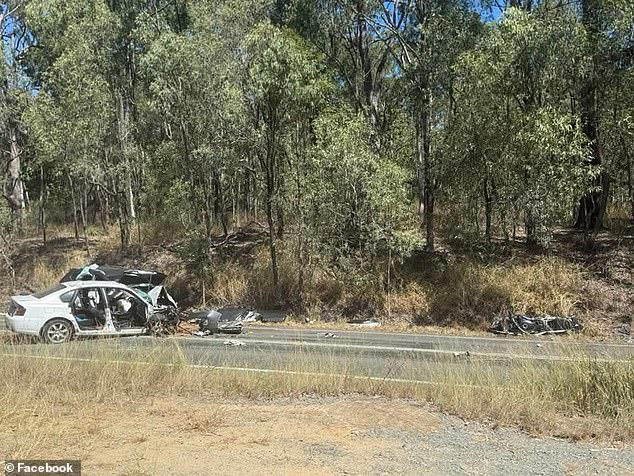Horror as six people are injured in huge multi-vehicle crash, with four ...