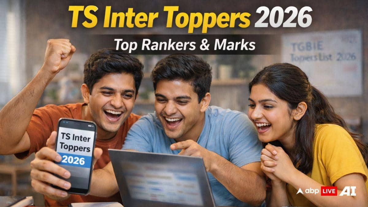 TS inter toppers list 2026: Check 1st, 2nd year top rankers, marks ...