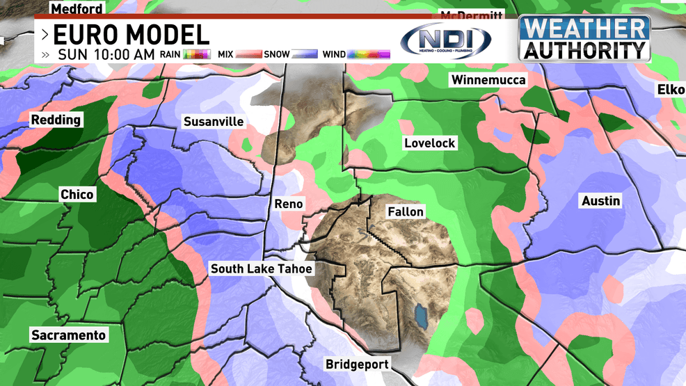 Active weather continues through Sunday with mountain snow, valley rain ...