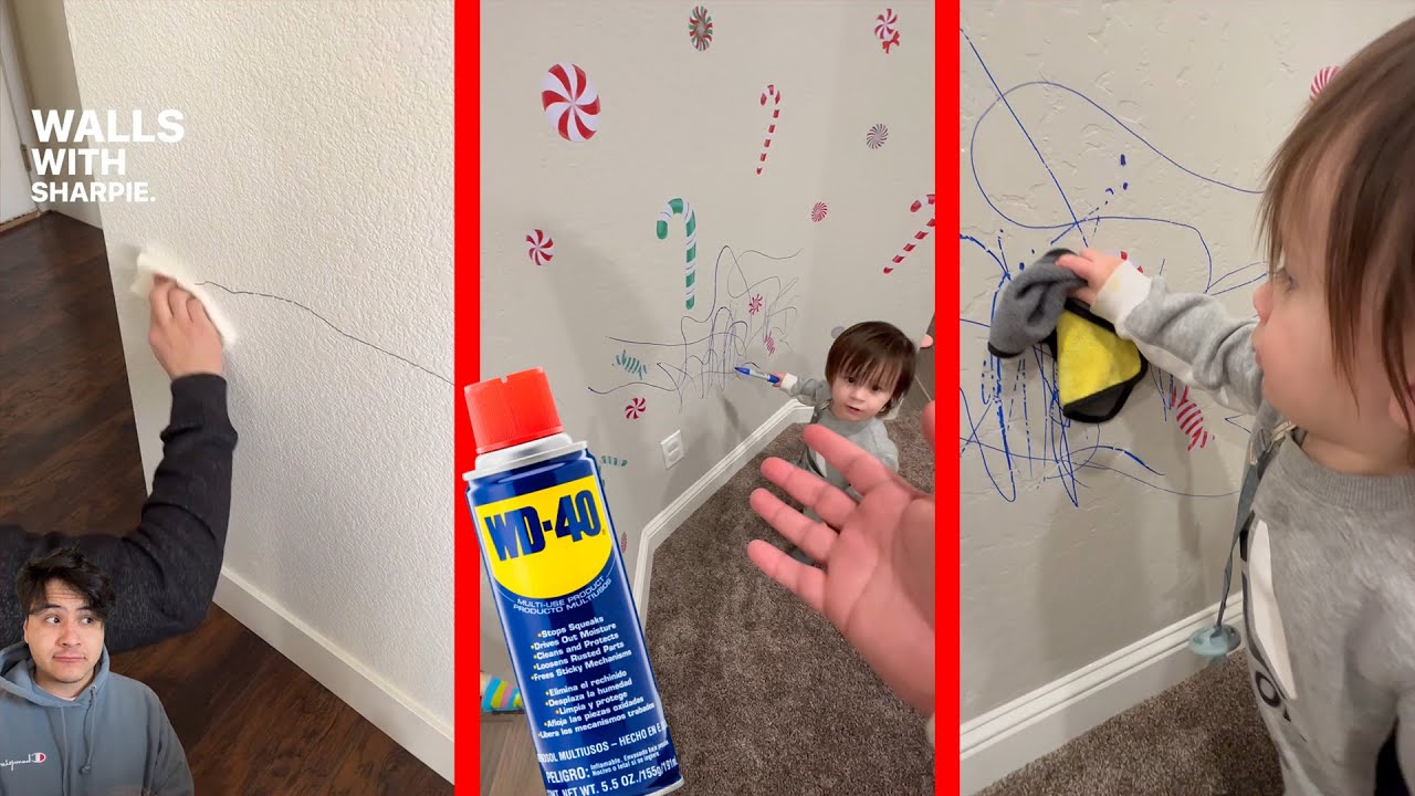 How to remove Sharpie from paint