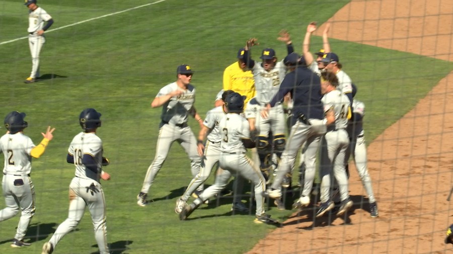 Michigan’s strong third inning helps secure win over MSU