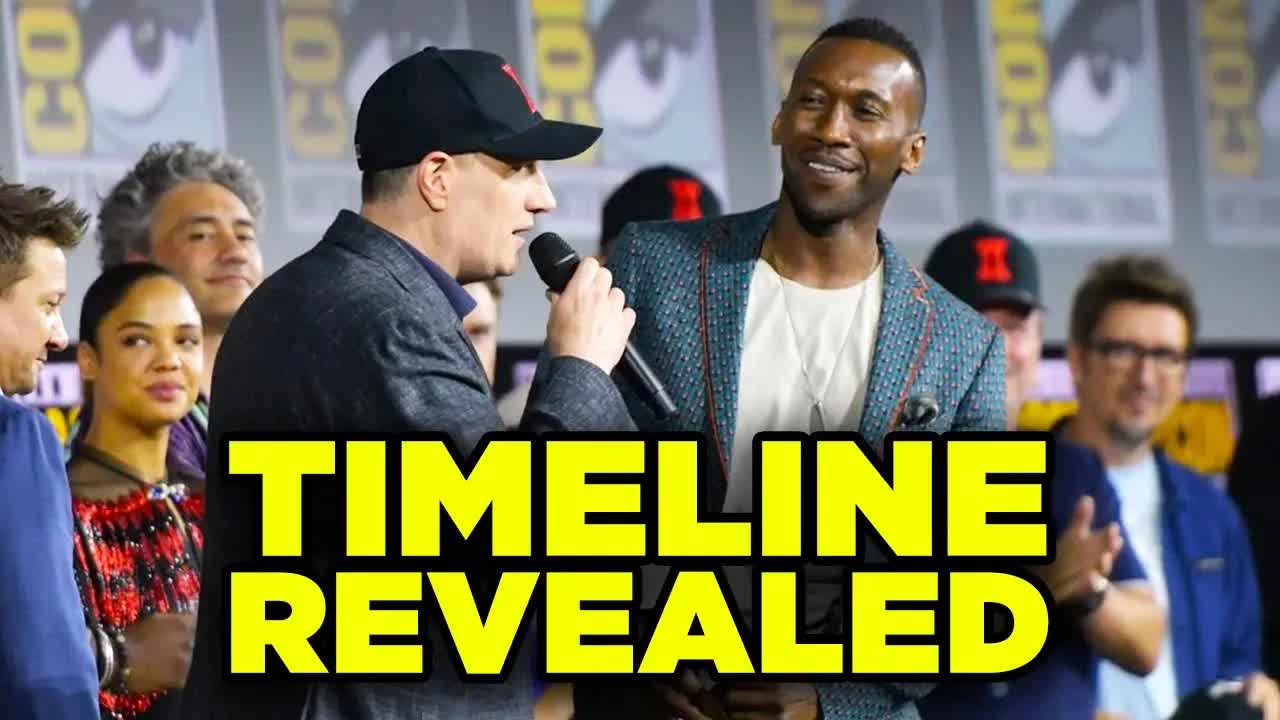 Marvel phase 4 timeline breakdown! Thor, Blade, Black Widow revealed!