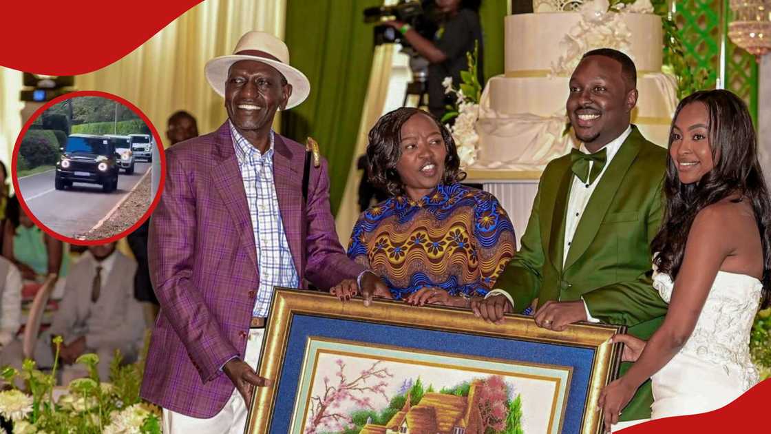 Fleet of fuel guzzlers headed to luxe wedding attended by William Ruto ...