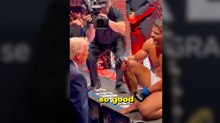 Donald Trump gushes over 'beautiful' MMA fighter Paulo Costa during ...