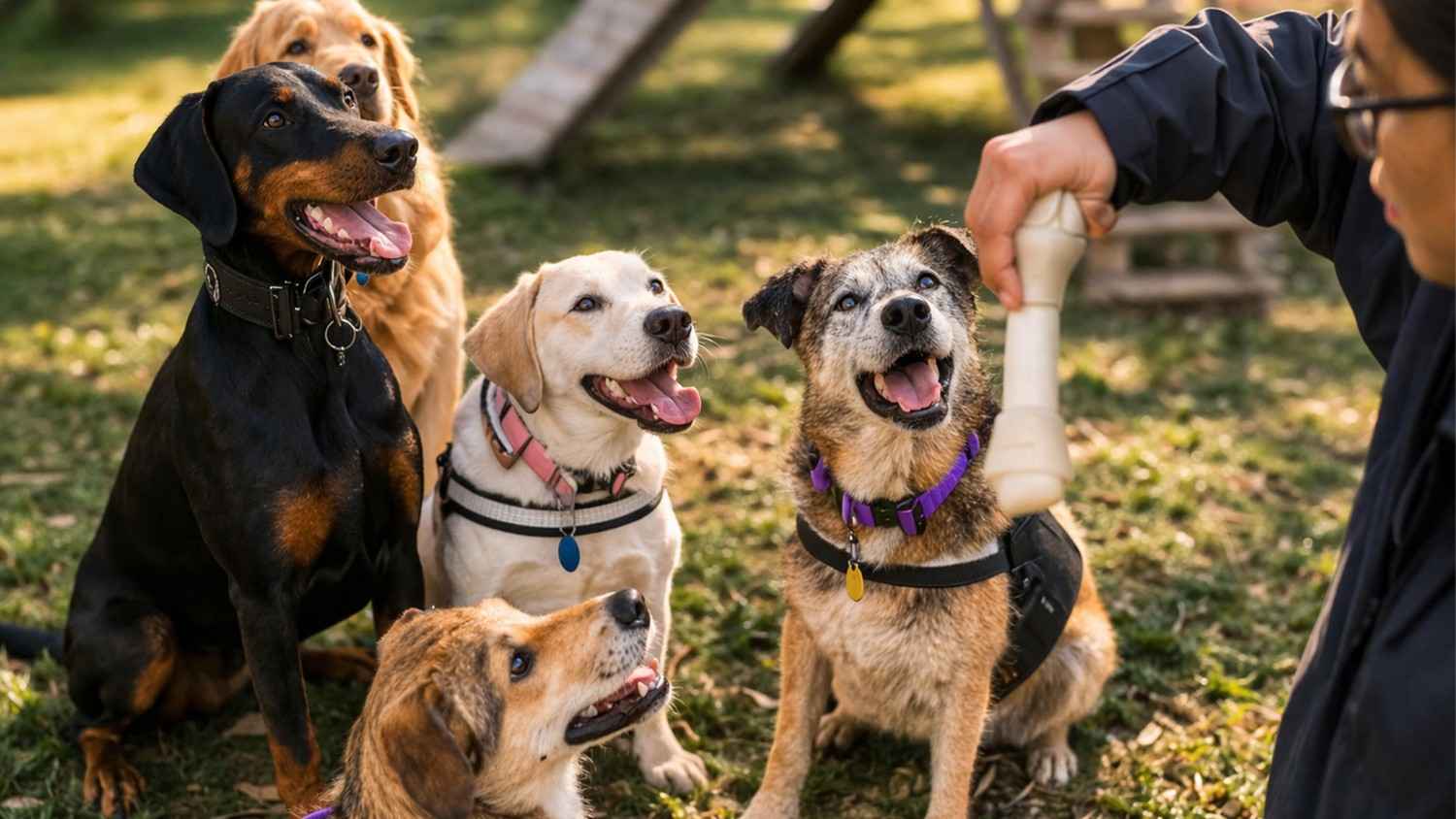 Giving these rescue dogs the best day of their lives