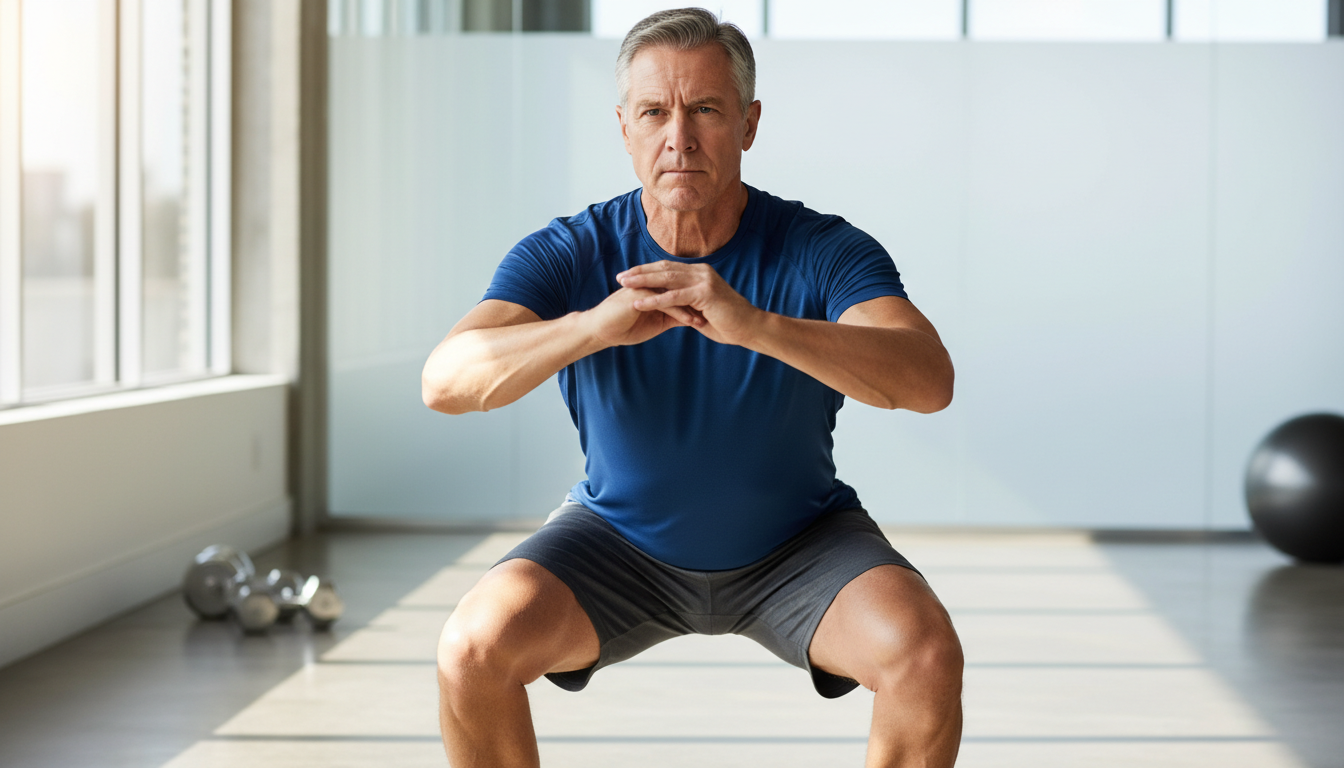 Can you pass the squat test? Your leg strength after 55 could predict ...