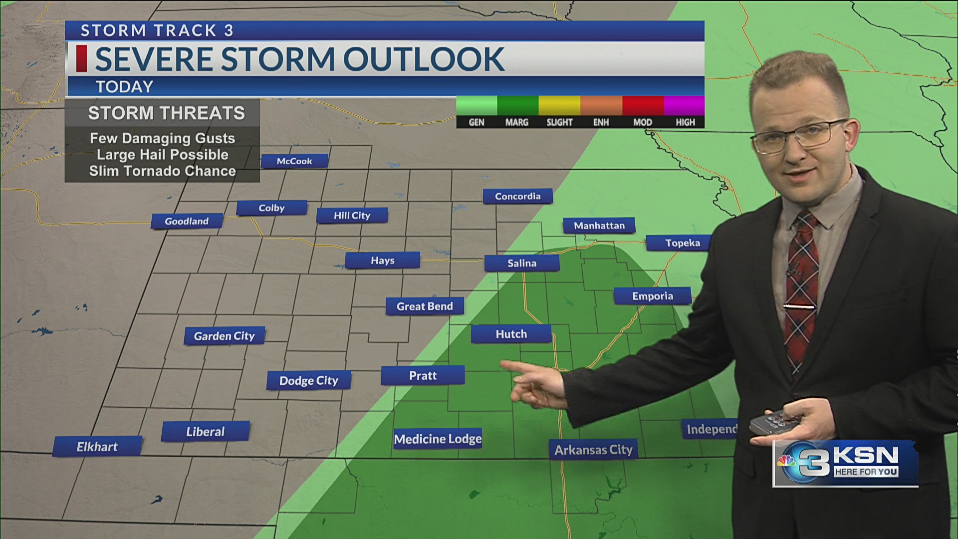 Storm Track 3 forecast: Morning showers, afternoon fire danger