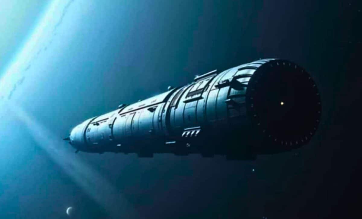 No way back: Meet Chrysalis, the 36-mile interstellar ship engineered ...