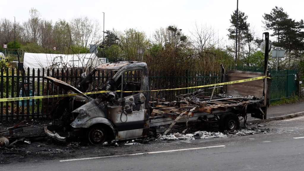 Man rescued after suspected arson attack on a 'van dweller' in Bristol