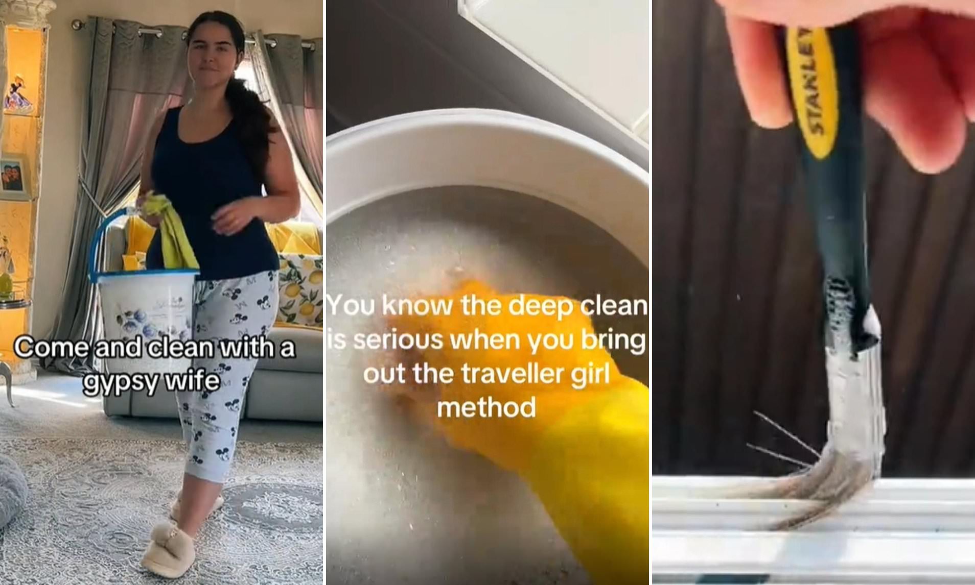 How to deep clean like a traveller: Women reveal the extreme levels ...