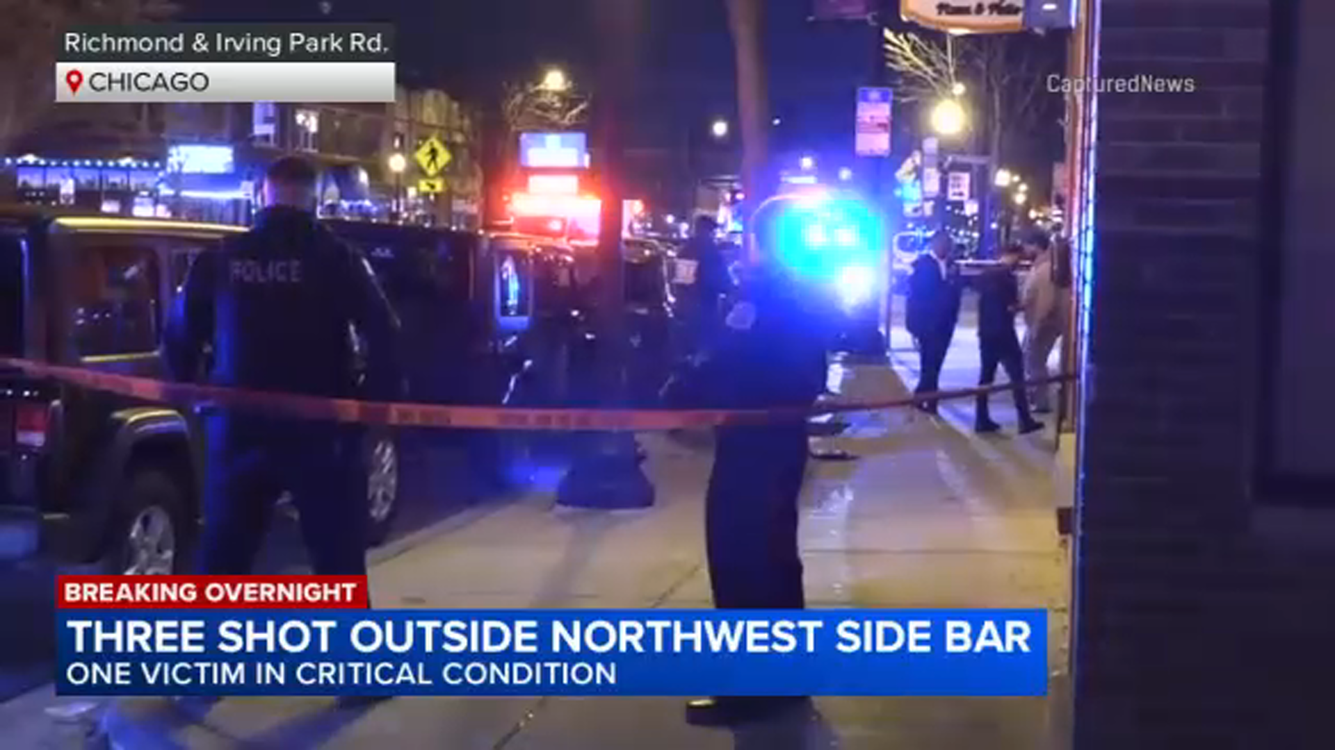 3 shot, 1 critically hurt in Irving Park shooting, Chicago police say