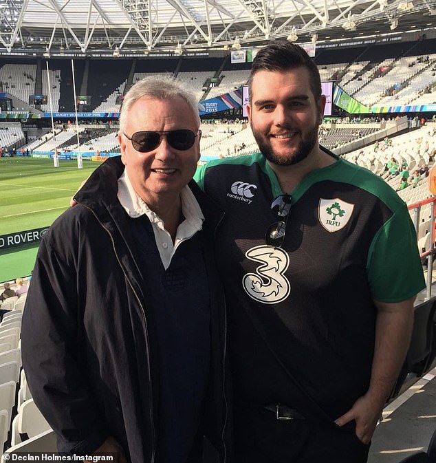 Eamonn Holmes' son Declan shares statement after star's stroke: 'We're  taking it one step at a time'