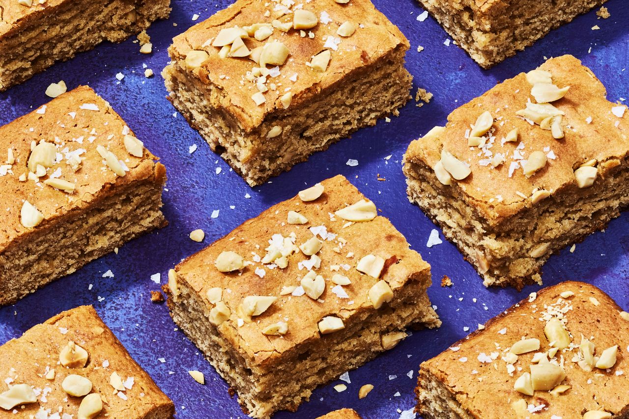 Southern Living Peanut Butter Banana Blondies