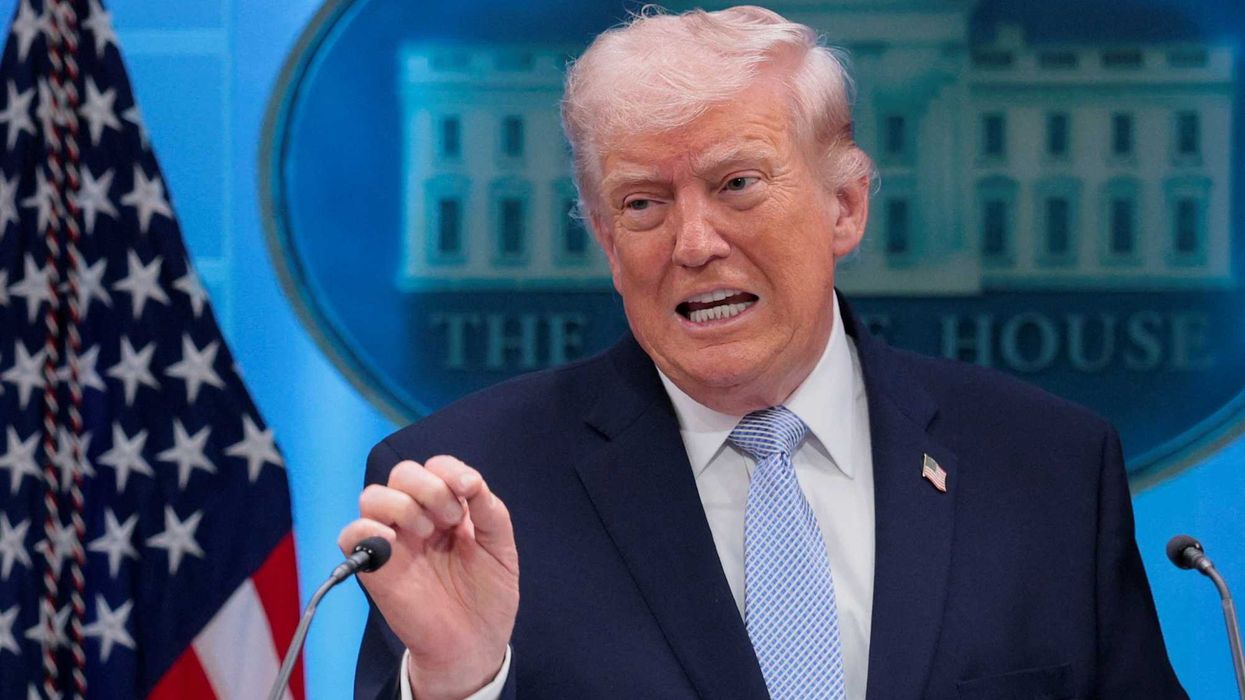 U.S. President Donald Trump at the White House in Washington, D.C., U.S., April 6, 2026. REUTERS/Evan Vucci