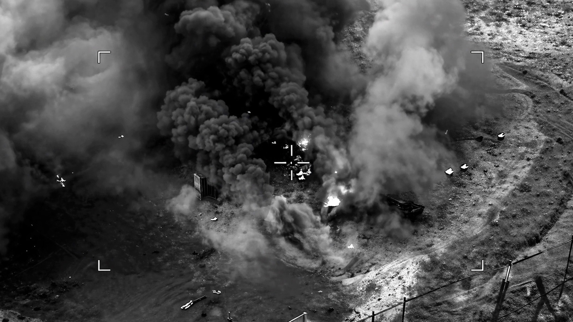 US publishes video of military strikes on Iranian targets