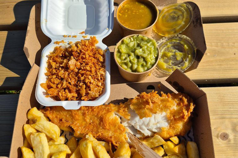A visit to pretty North Yorkshire village to try UK's best fish and chips