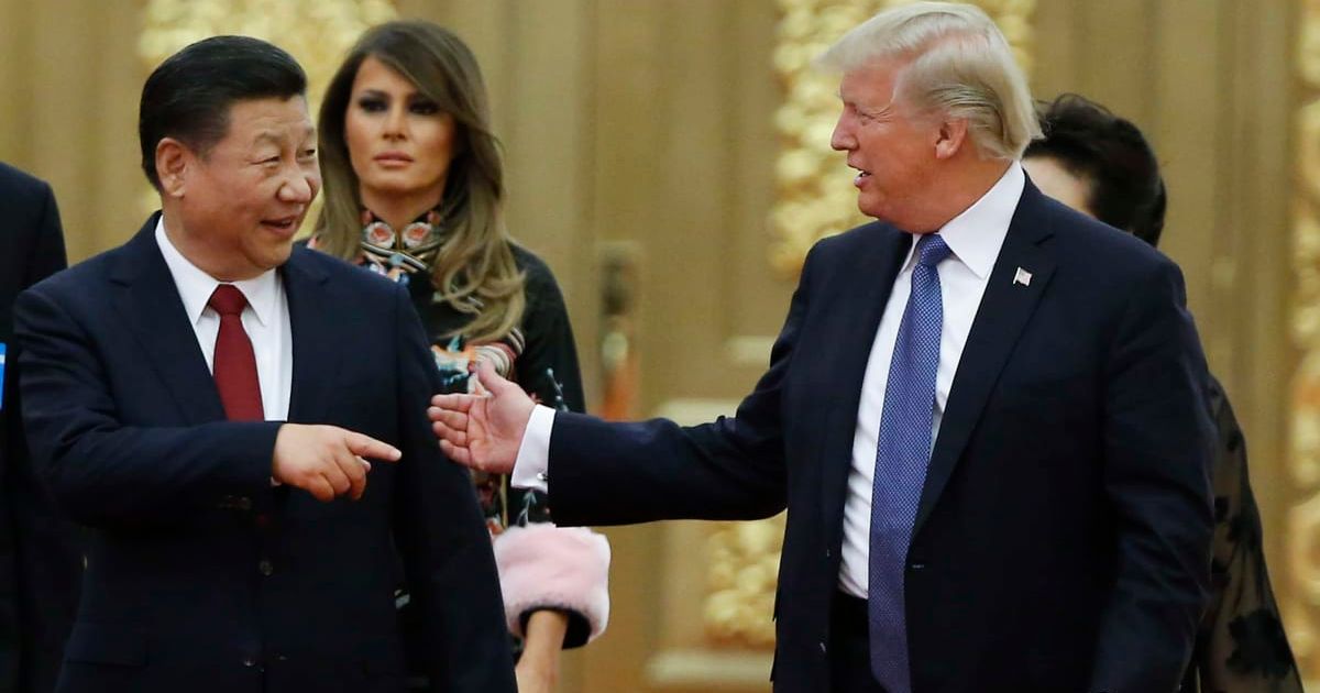Trump doubts China will arm Iran, then threatens them with 'staggering ...