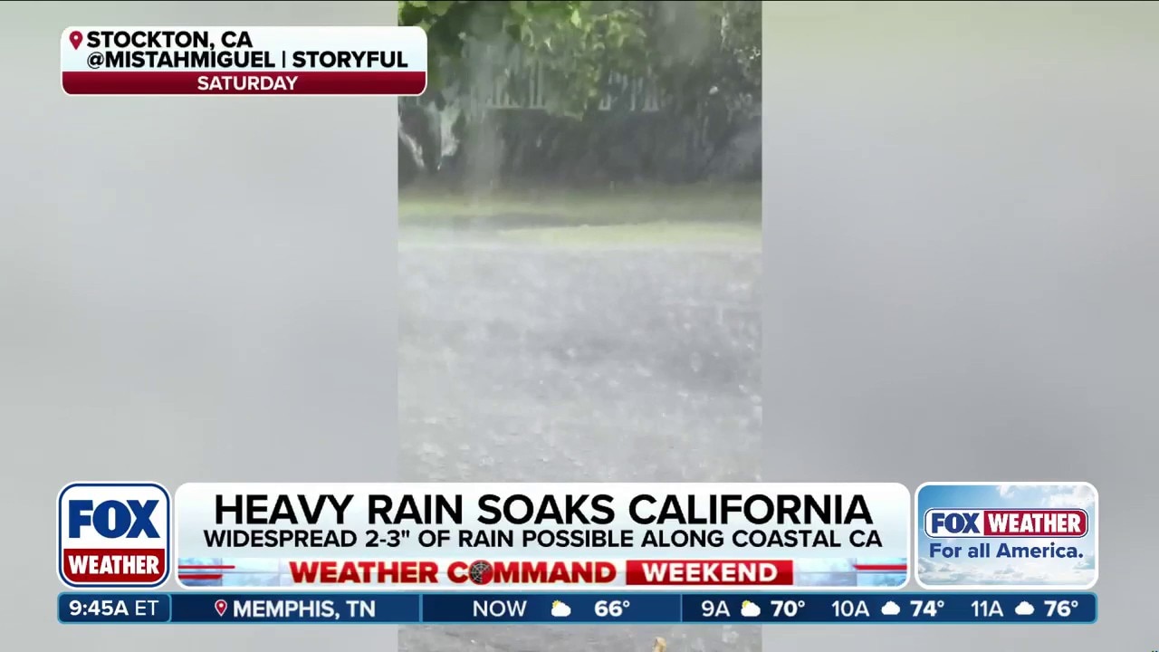 Heavy rain pounds California with feet of mountain snow possible amid ...