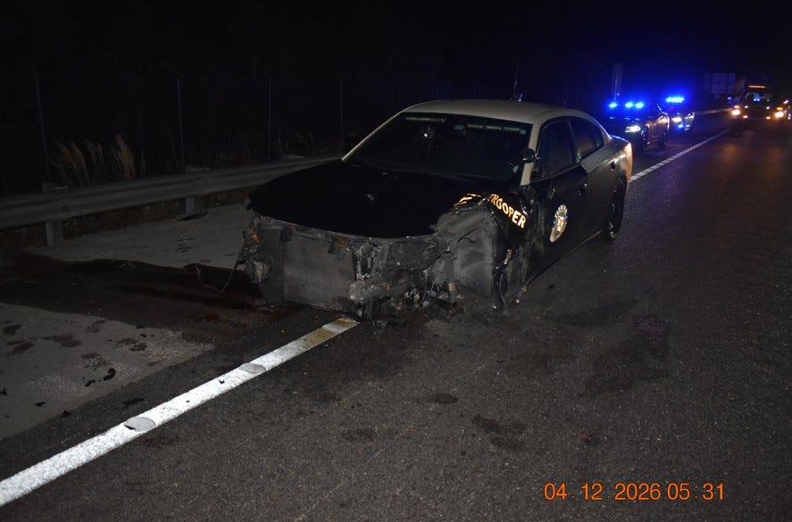 State trooper injured by impaired driver on I-75: FHP