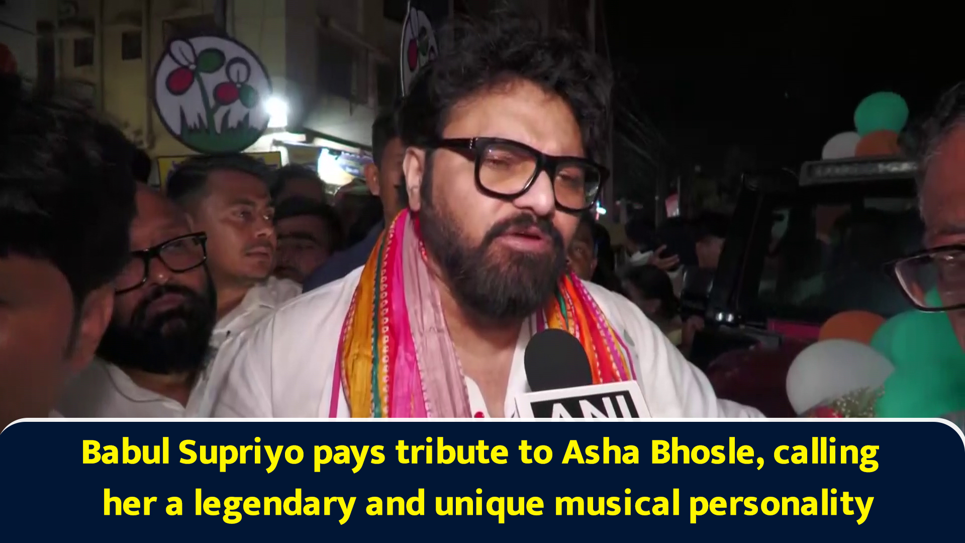 Babul Supriyo pays tribute to Asha Bhosle, calling her a legendary and ...