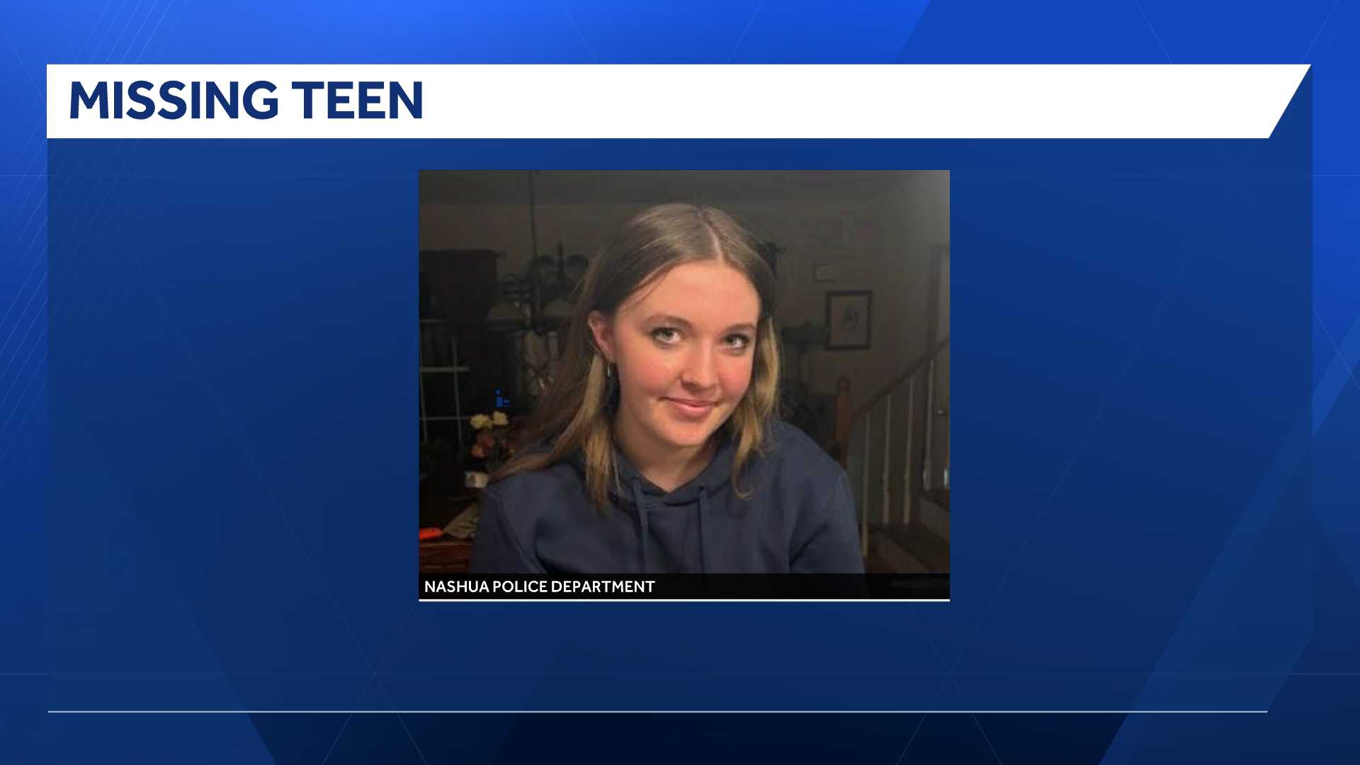 Nashua police search for missing teenager