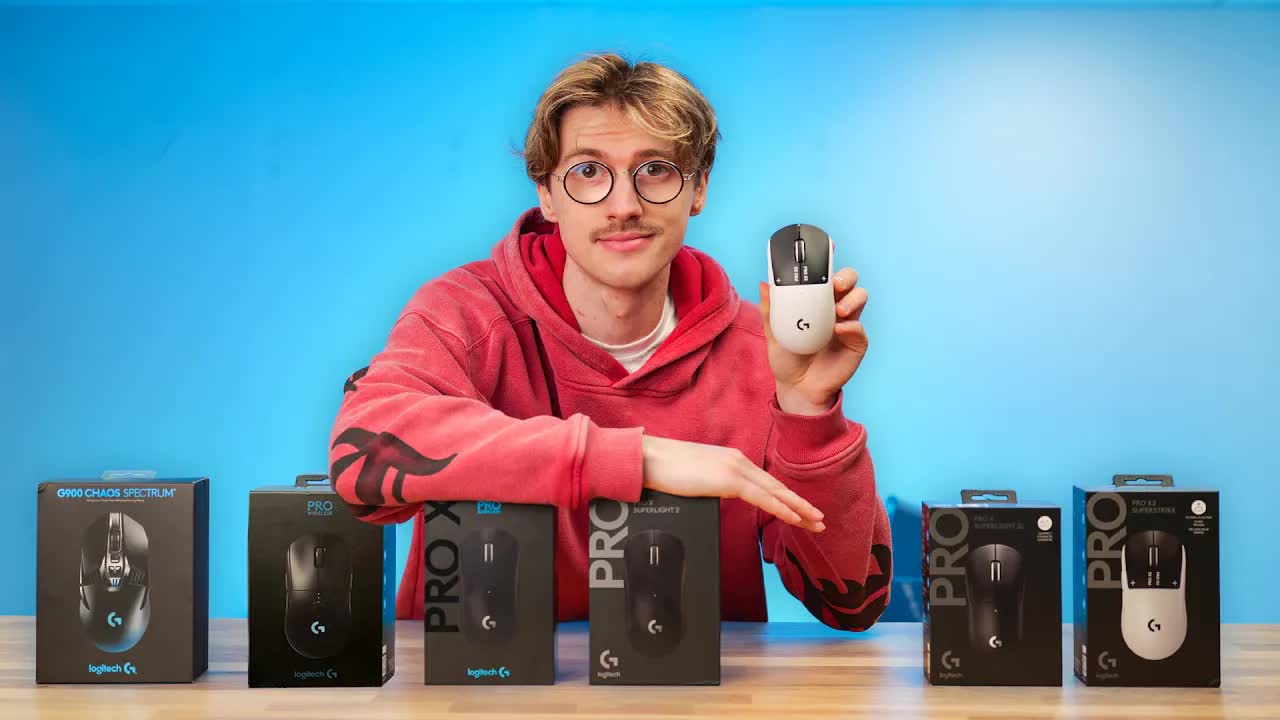 I tried every Logitech G gaming mouse ever made!