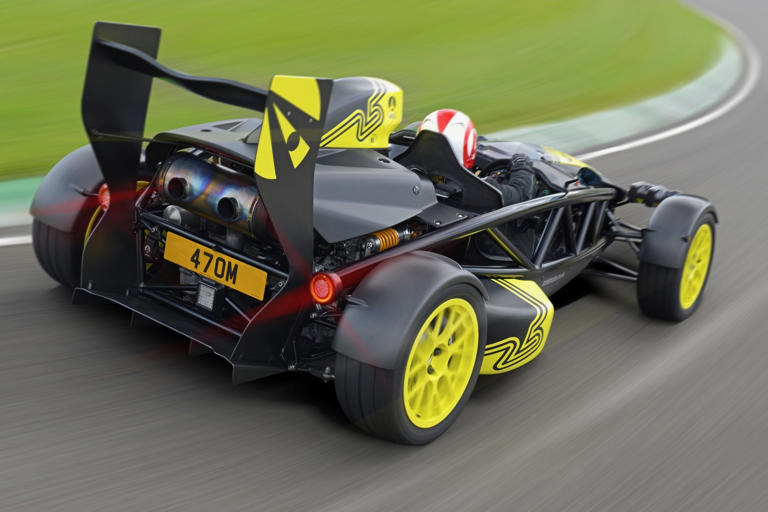 The Ariel Atom 4RR is a street-legal 525-HP go kart