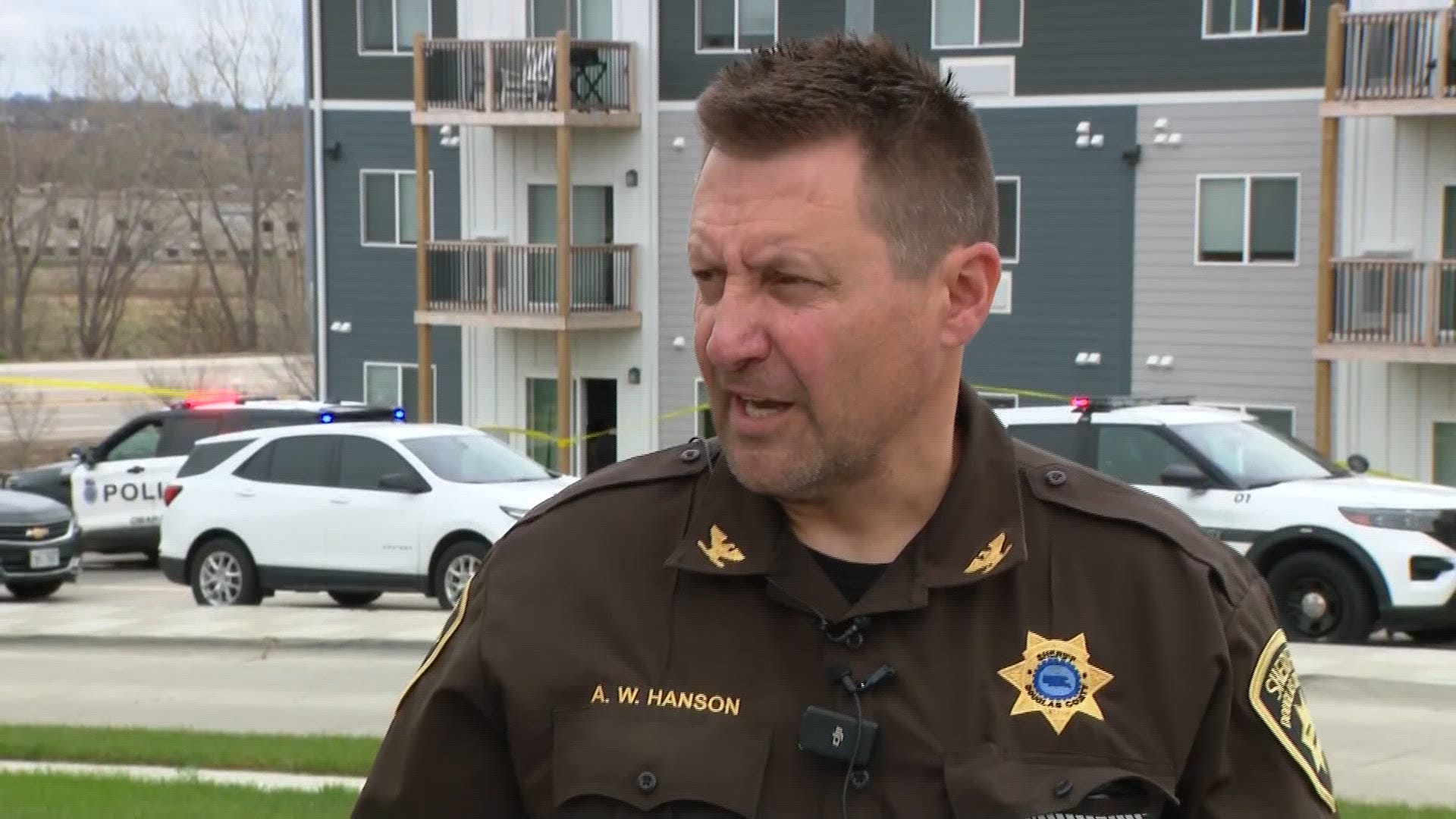Douglas County Sheriff Aaron Hanson gives update on deputy-involved ...