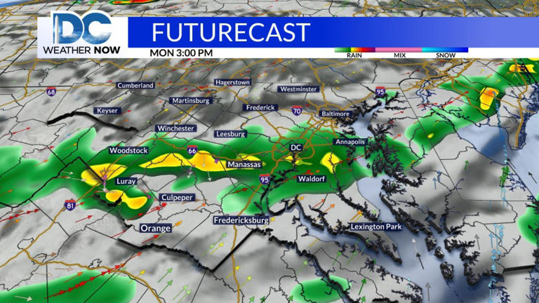 Hot and dry weather takes over the DMV this week