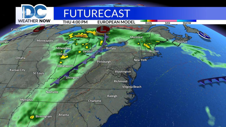 Hot and dry weather takes over the DMV this week