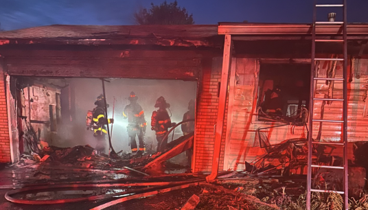 Indianapolis family displaced after fire caused by lawn mower repairs