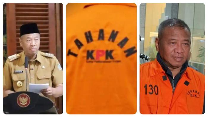 DITAHAN KPK - KPK menahan Bupati Tulungagung, Gatut Sunu Wibowo, beserta ajudannya, Dwi Yoga Ambal, pada Sabtu (11/4/2026) dini hari. Perjalanan karier Bupati Tulungagung Gatut Sunu Wibowo (GSW) dulu berkonflik dengan Wabup Ahmad Baharudin kini terjaring OTT dan tersangka di KPK (Tribunnews.com/Ilham Rian Pratama)