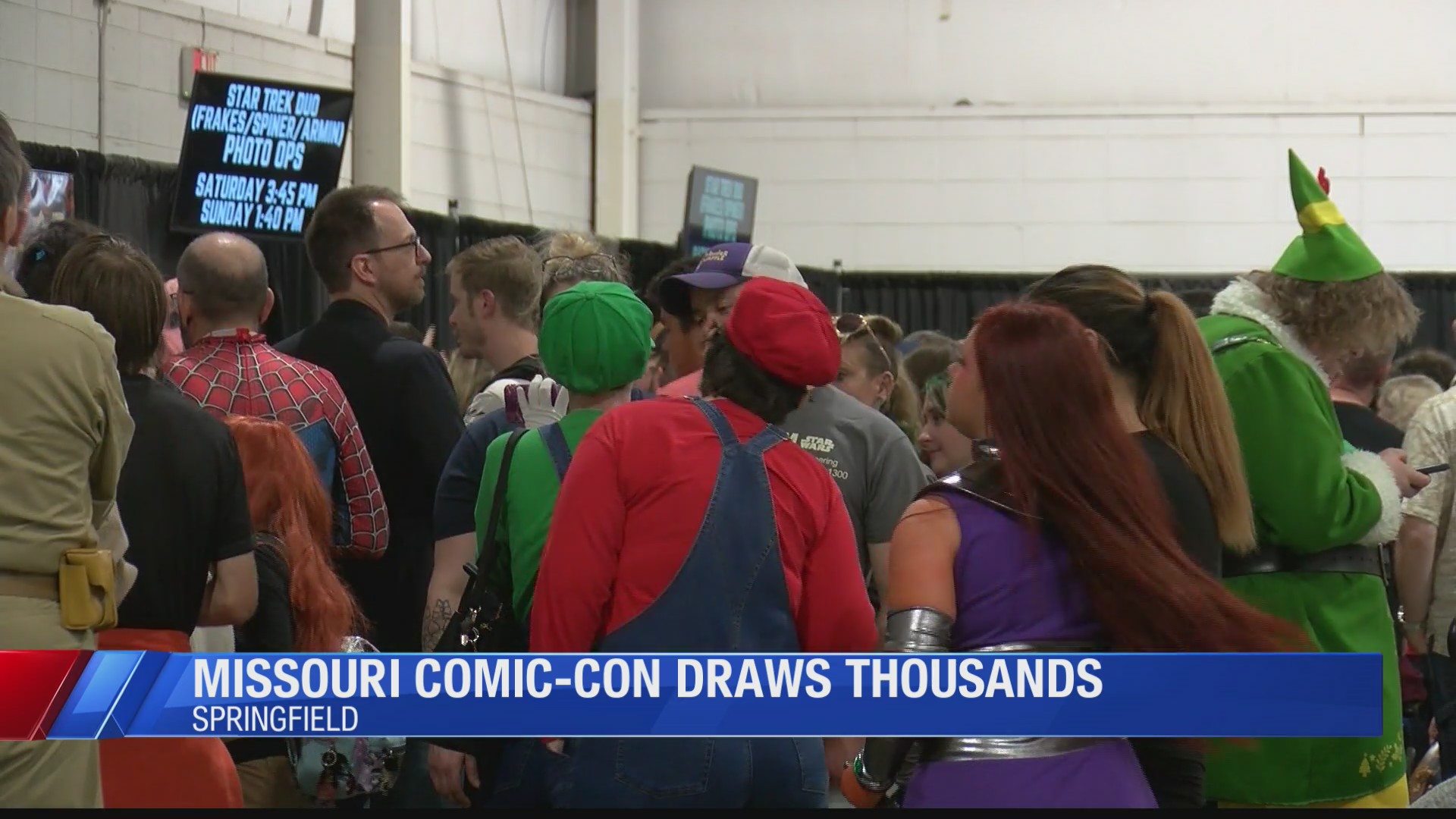Missouri Comic-Con underway, thousands flock to Springfield