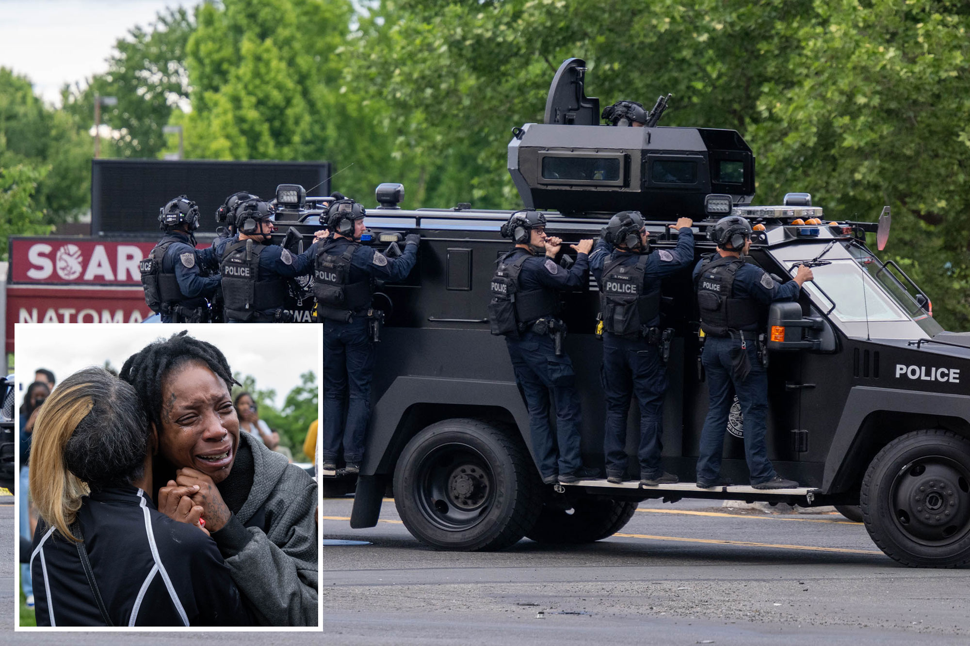 Student is shot dead at California high school as SWAT raids apartment