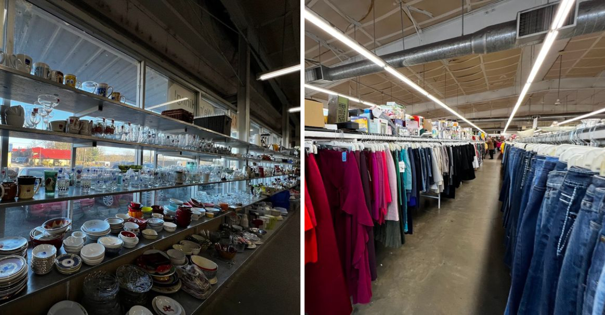 This massive Oregon thrift store is so big you could easily spend all ...