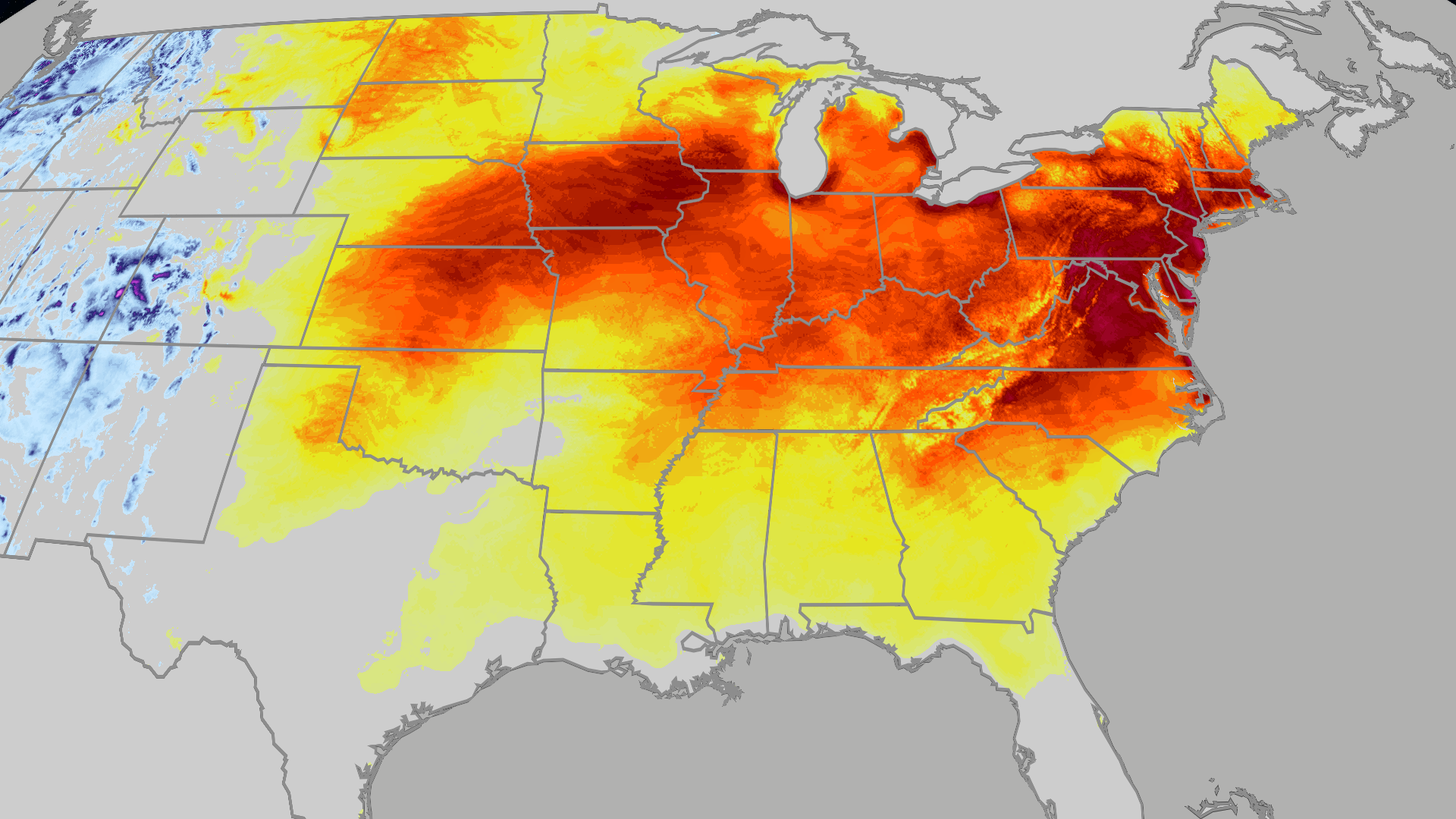 Record heat wave for eastern and central US this week