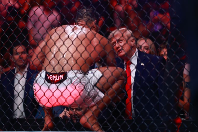Donald Trump tells UFC star he is 'too good looking to be a fighter ...