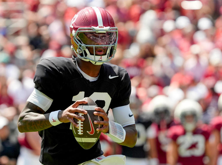 Alabama redshirt freshman QB turns heads with spring game performance