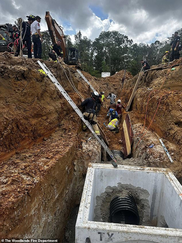 Texas construction worker dies after being buried alive in horror accident