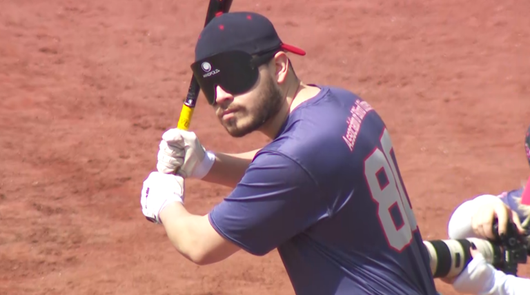 Fenway Park hosts inaugural 'beep baseball' game