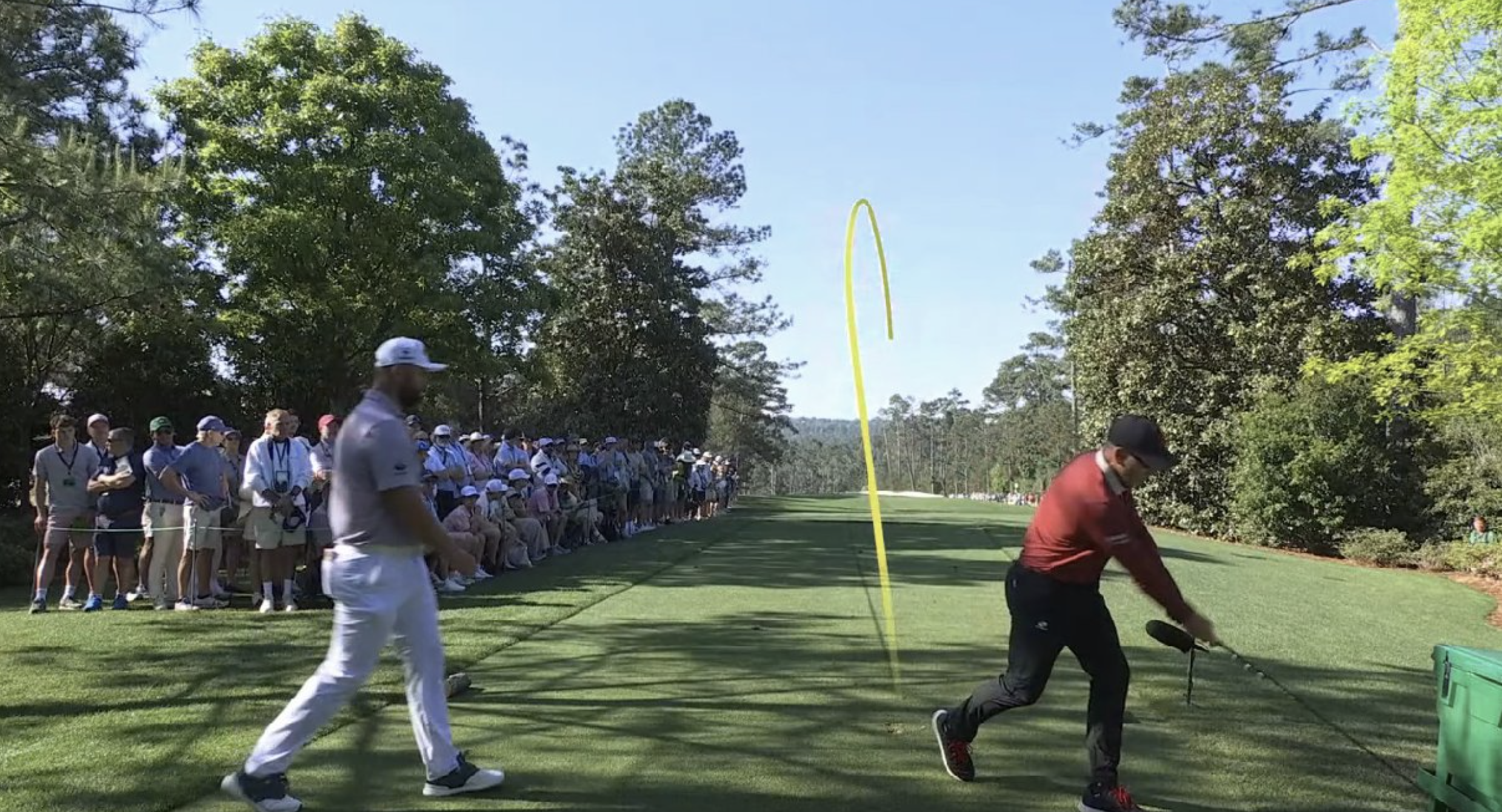 Masters 2026: Sergio Garcia goes nuclear on tee box, breaks driver ...