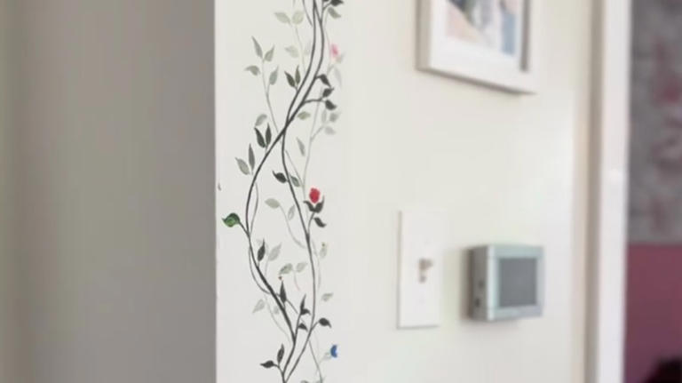 The painting DIY that turns a sentimental height chart into a stylish ...