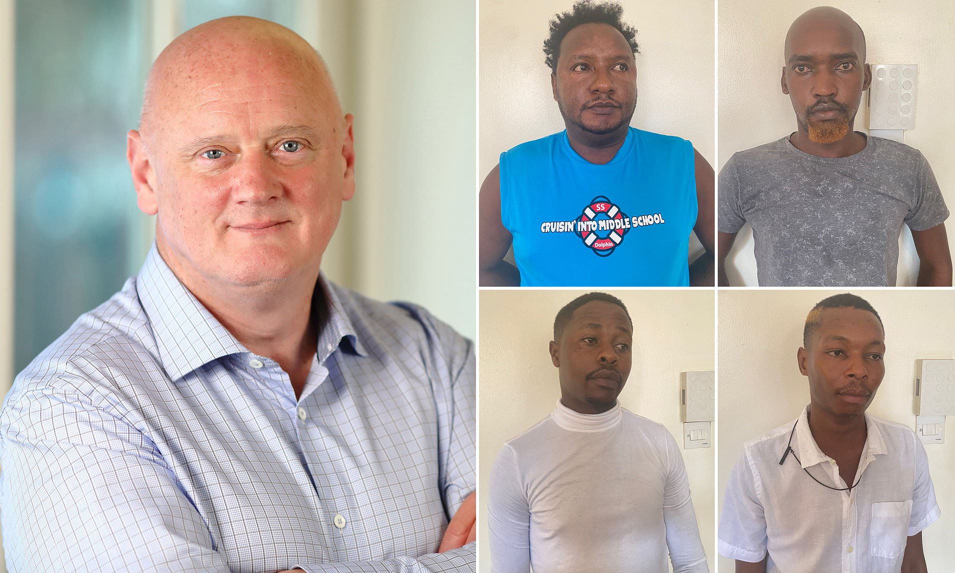 Four men are arrested over 'murder' of Brit businessman whose body was ...