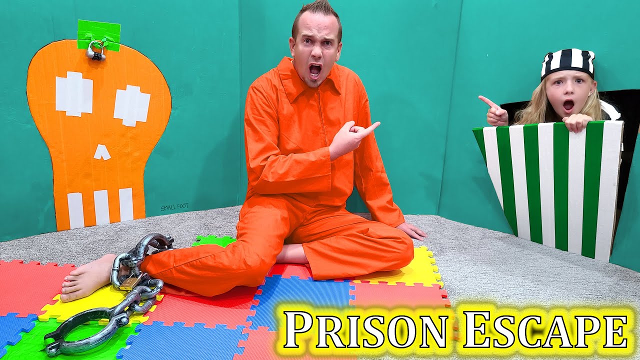 Daddy daughter prison escape!