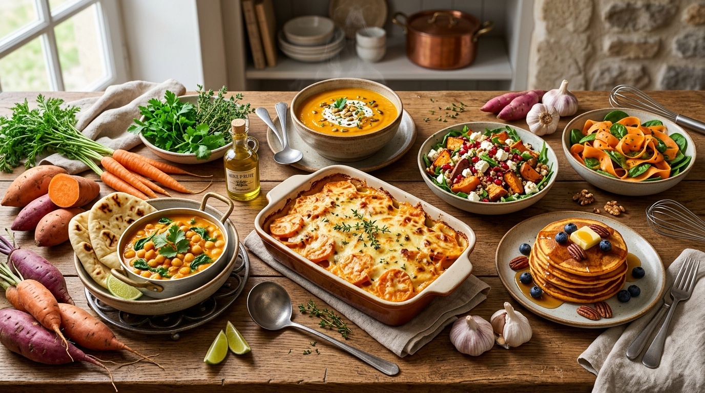 20 recettes avec ce féculent orangé pour des repas hyper rassasiants et ...