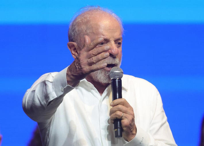 Porcentual dos eleitores que classificam o governo Lula como ótimo ou bom recuou de 32% para 29%. Foto: Pedro Kirilos/Estadão