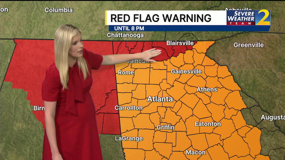 Fire danger persists due to gusty winds, dry conditions
